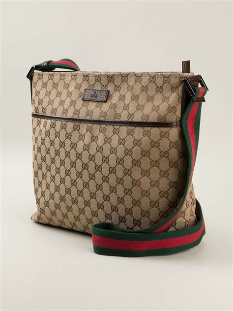 gucci monogram sling bag|gucci cross body bag women.